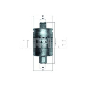 Filter za gorivo MAHLE KL 182