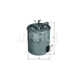 Filter za gorivo MAHLE KL 188