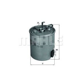 Filter za gorivo MAHLE KL 188