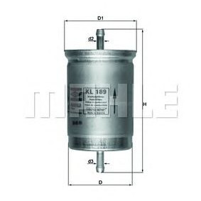 Filter goriva MAHLE KL 189