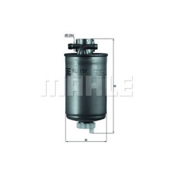 Filter za gorivo MAHLE KL 197