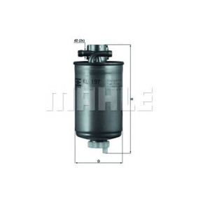Filter za gorivo MAHLE KL 197