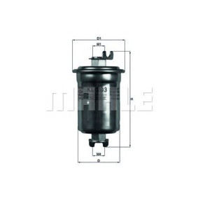 Filter za gorivo MAHLE KL 203