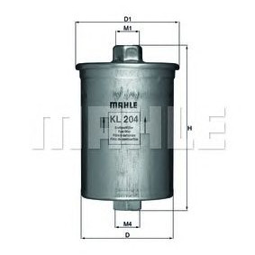 Filter goriva MAHLE KL 204