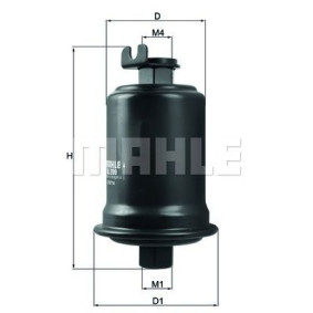 Filter za gorivo MAHLE KL 209