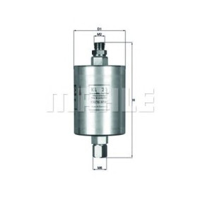 Filter za gorivo MAHLE KL 21