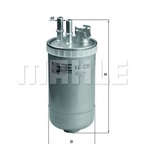 Filter goriva MAHLE KL 230