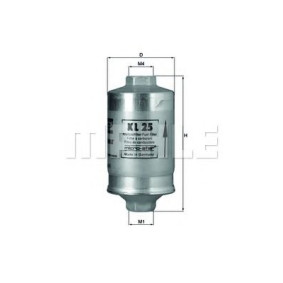Filter za gorivo MAHLE KL 25
