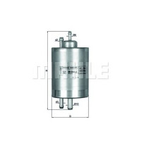 Filter goriva MAHLE KL 254