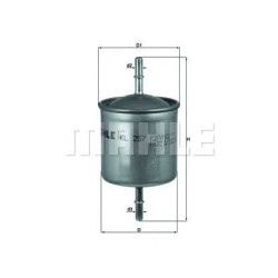 Filter za gorivo MAHLE KL 257