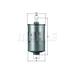 Filter za gorivo MAHLE KL 29