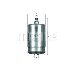 Filter za gorivo MAHLE KL 38