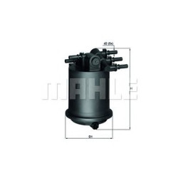 Filter za gorivo MAHLE KL 414