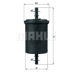 Filter za gorivo MAHLE KL 416/1