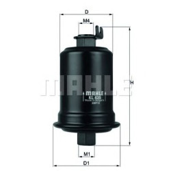 Filter za gorivo MAHLE KL 435