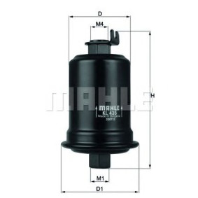 Filter za gorivo MAHLE KL 435