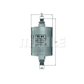 Filter za gorivo MAHLE KL 44