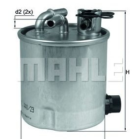 Filter goriva MAHLE KL 440/23
