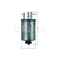 Filter goriva MAHLE KL 446