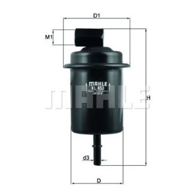 Filter za gorivo MAHLE KL 453