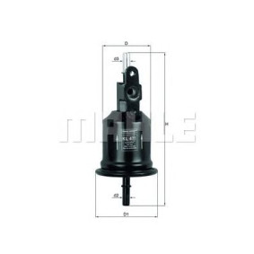 Filter za gorivo MAHLE KL 471