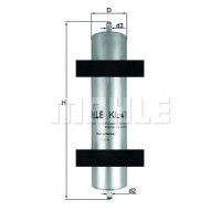 Filter goriva MAHLE KL 478