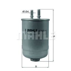 Filter za gorivo MAHLE KL 485/16D