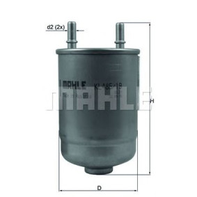 Filter za gorivo MAHLE KL 485/19D
