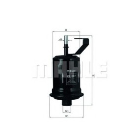 Filter za gorivo MAHLE KL 507