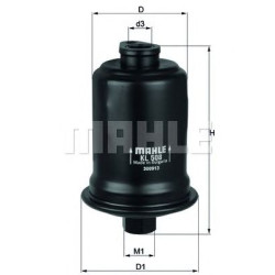 Filter za gorivo MAHLE KL 508