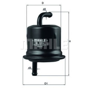 Filter za gorivo MAHLE KL 515