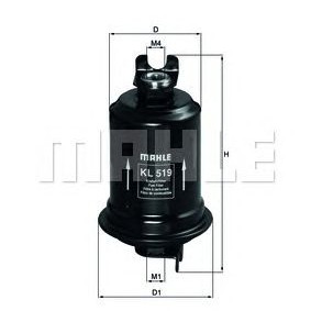 Filter goriva MAHLE KL 519