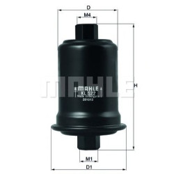 Filter za gorivo MAHLE KL 522