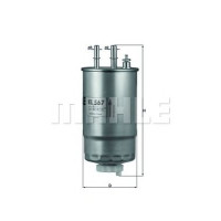 Filter goriva MAHLE KL 567