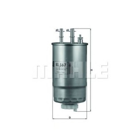 Filter za gorivo MAHLE KL 567