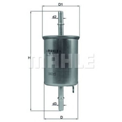 Filter za gorivo MAHLE KL 573
