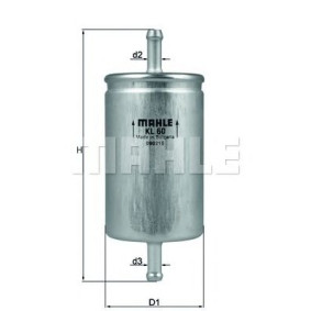 Filter za gorivo MAHLE KL 60