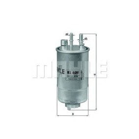 Filter za gorivo MAHLE KL 630
