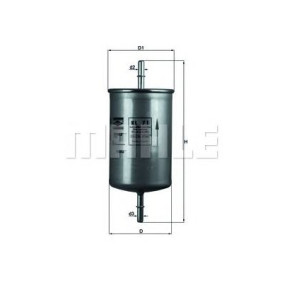 Filter za gorivo MAHLE KL 71