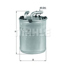 Filter za gorivo MAHLE KL 778
