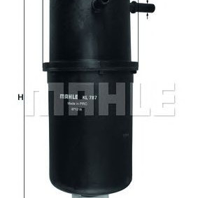 Filter goriva MAHLE KL 787