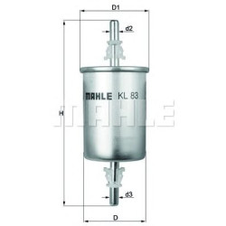 Filter za gorivo MAHLE KL 83