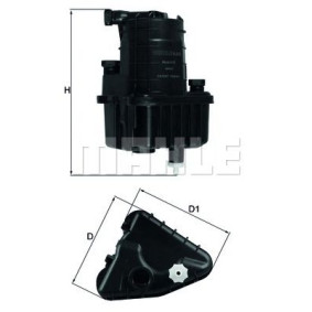 Filter za gorivo MAHLE KL 832D