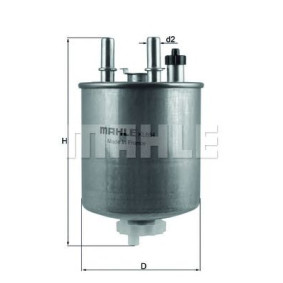 Filter za gorivo MAHLE KL 834