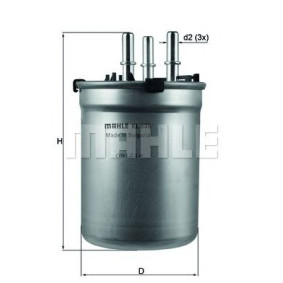 Filter za gorivo MAHLE KL 838