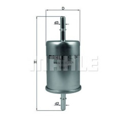 Filter za gorivo MAHLE KL 84