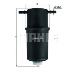 Filter za gorivo MAHLE KL 873