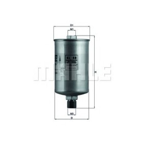 Filter za gorivo MAHLE KL 88