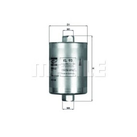 Filter za gorivo MAHLE KL 93