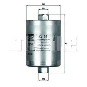 Filter goriva MAHLE KL 93